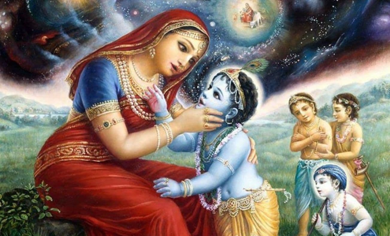 Krishna Reveals the Universal Form to His Mother