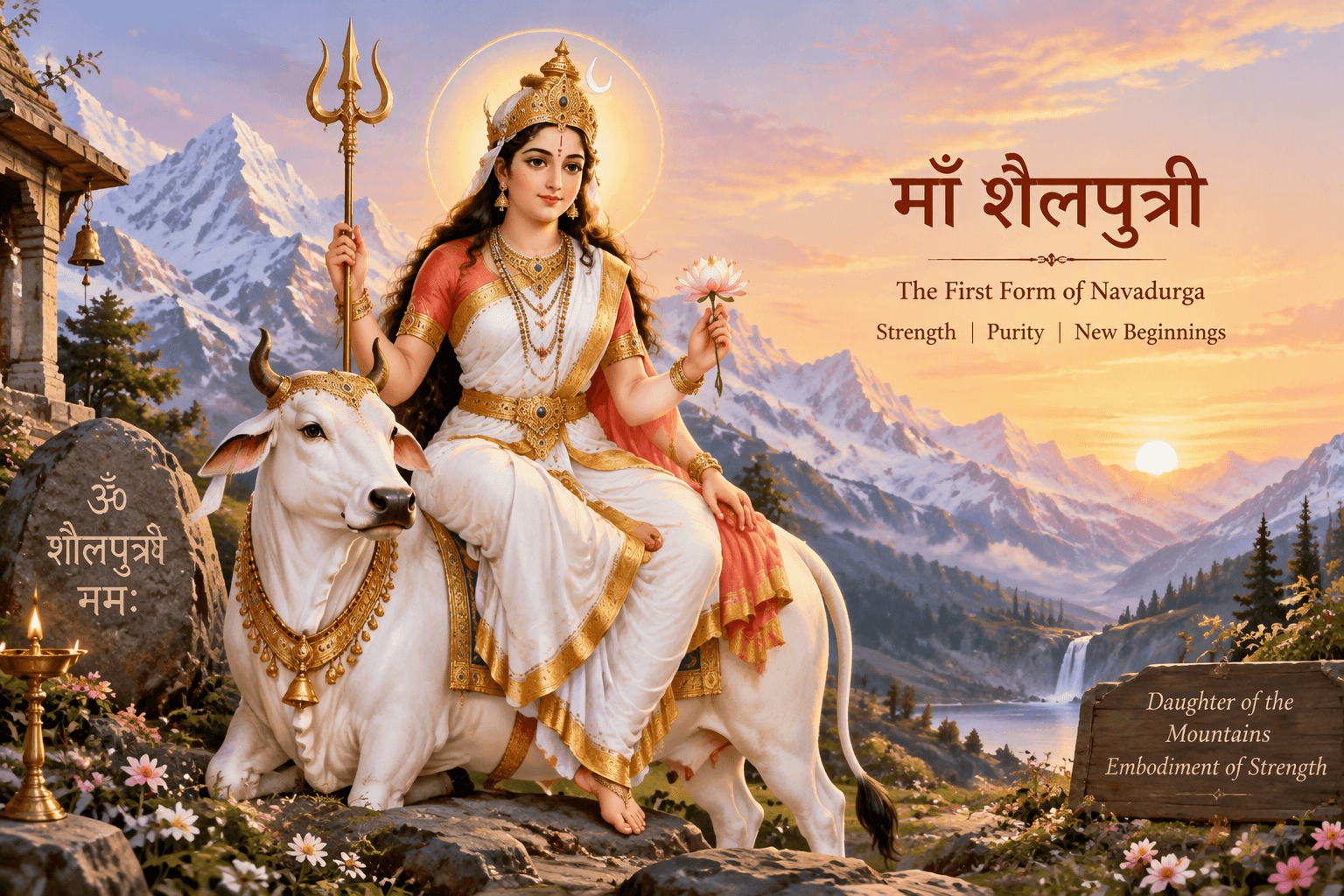 Maa Shailaputri: Navratri Day 1 Story, Puja Vidhi, Mantra and Bhoga