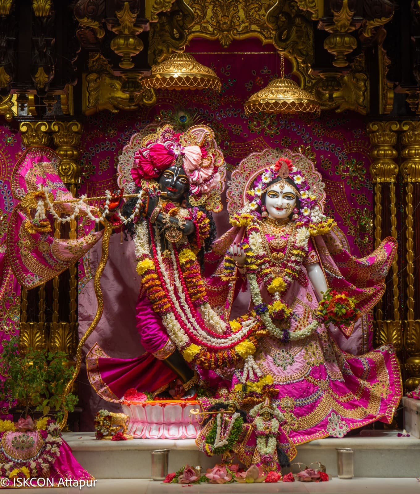 Sringar Darshan of Sri Sri Radha Madhava on 25 August 2026