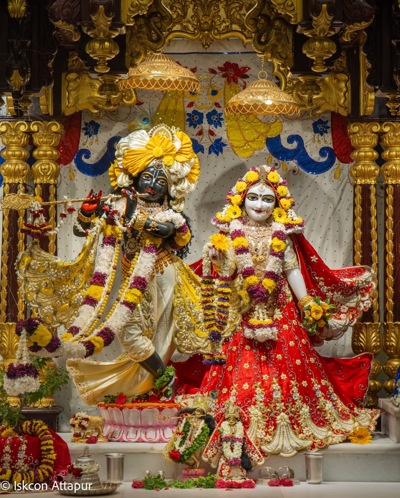 Sringar Darshan of Sri Sri Radha Madhava on 27 August 2026