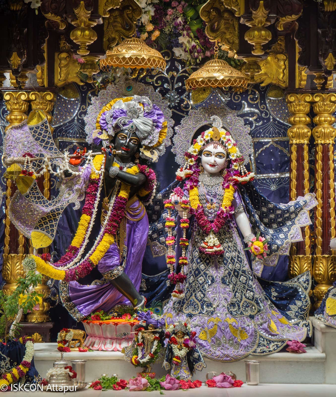 Sringar Darshan of Sri Sri Radha Madhava on 29 August 2026