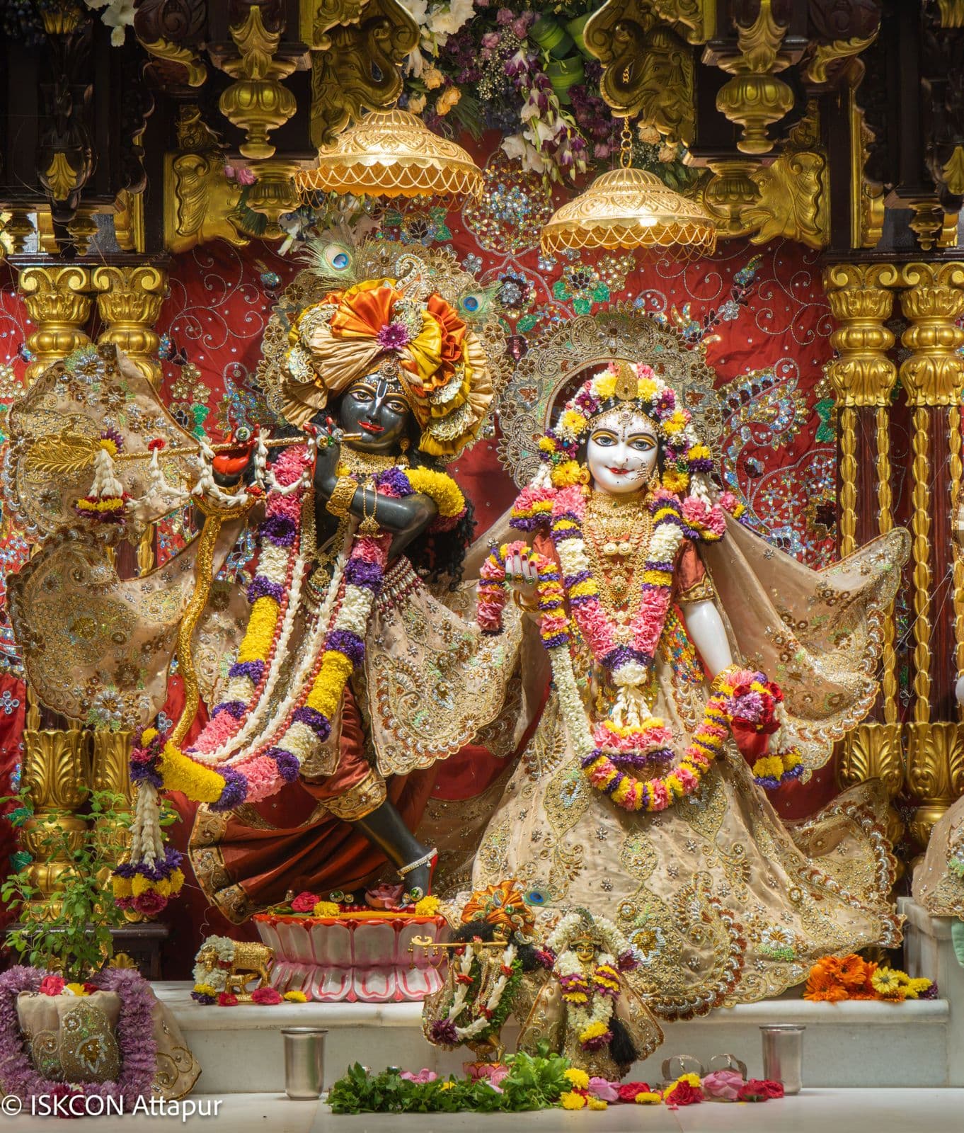 Sringar Darshan of Sri Sri Radha Madhava on 30 August 2026