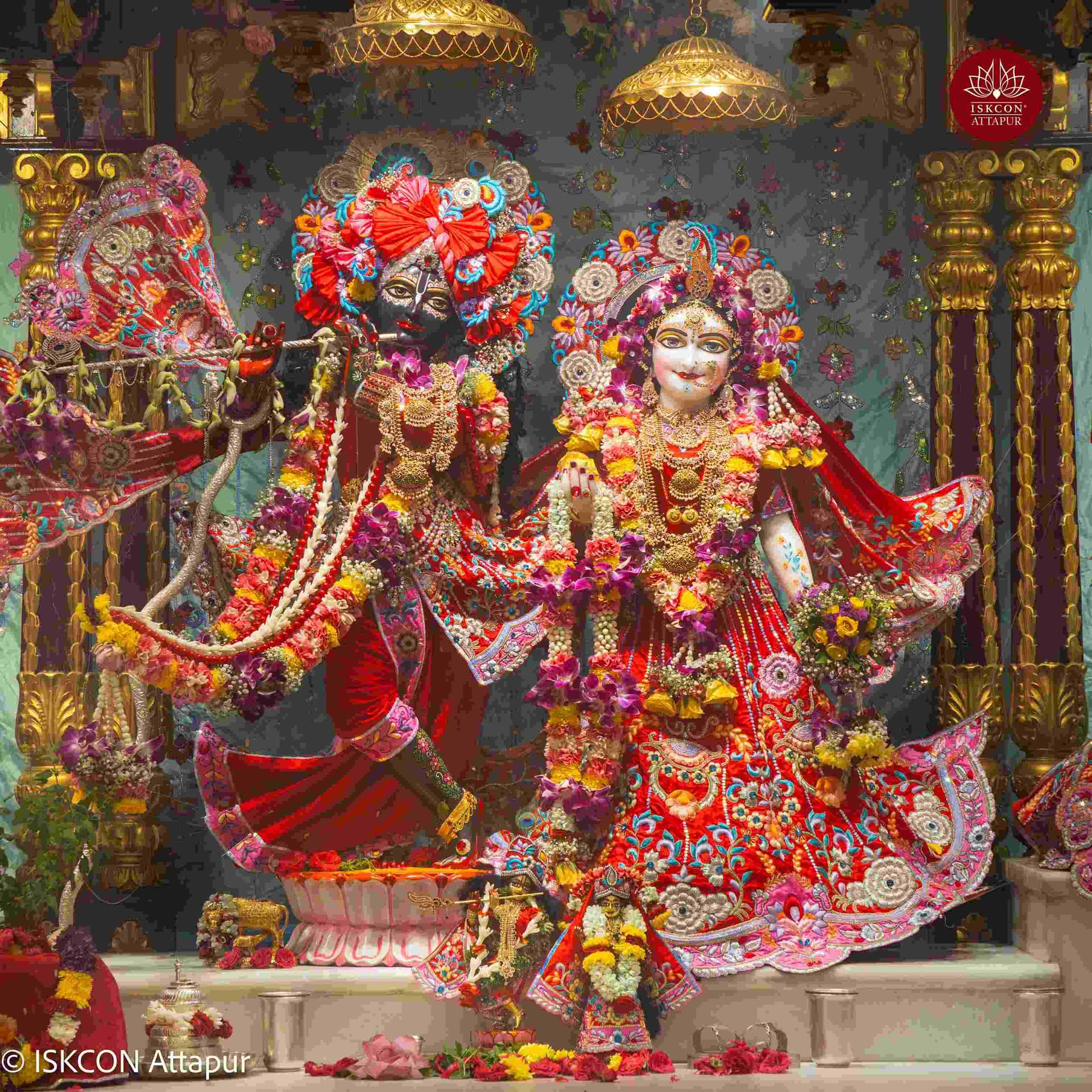 Sringar Darshan of Sri Sri Radha Madhava on 28 August 2026