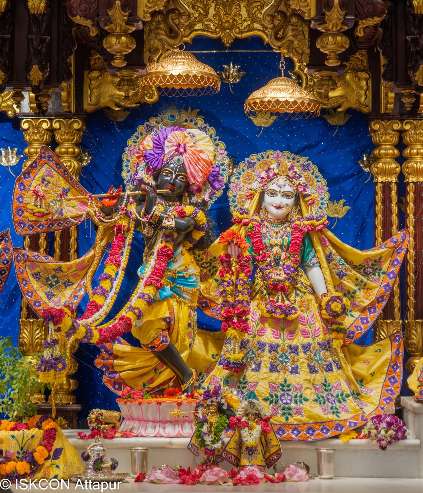Sringar Darshan of Sri Sri Radha Madhava on 8 October 2026