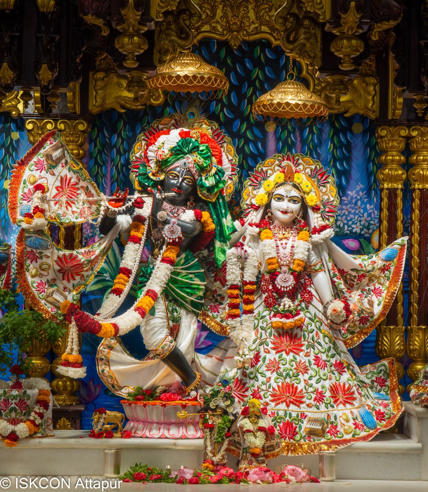Sringar Darshan of Sri Sri Radha Madhava on 12 October 2026