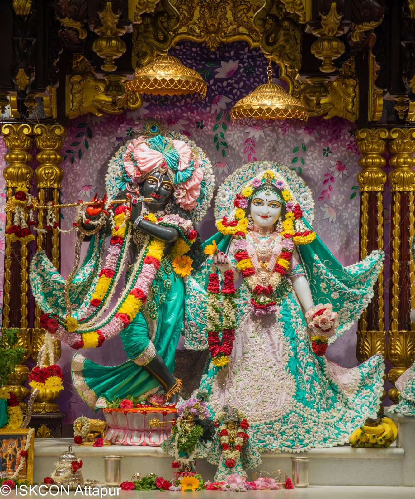 Sringar Darshan of Sri Sri Radha Madhava on 14 October 2026