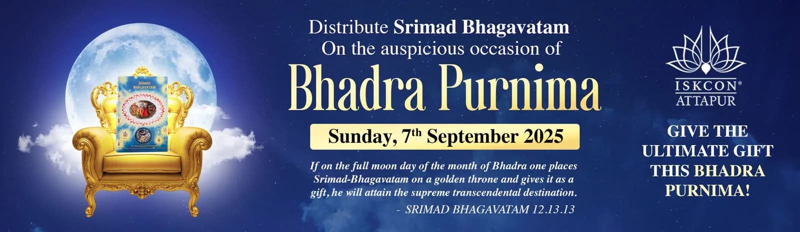 Bhadra Purnima