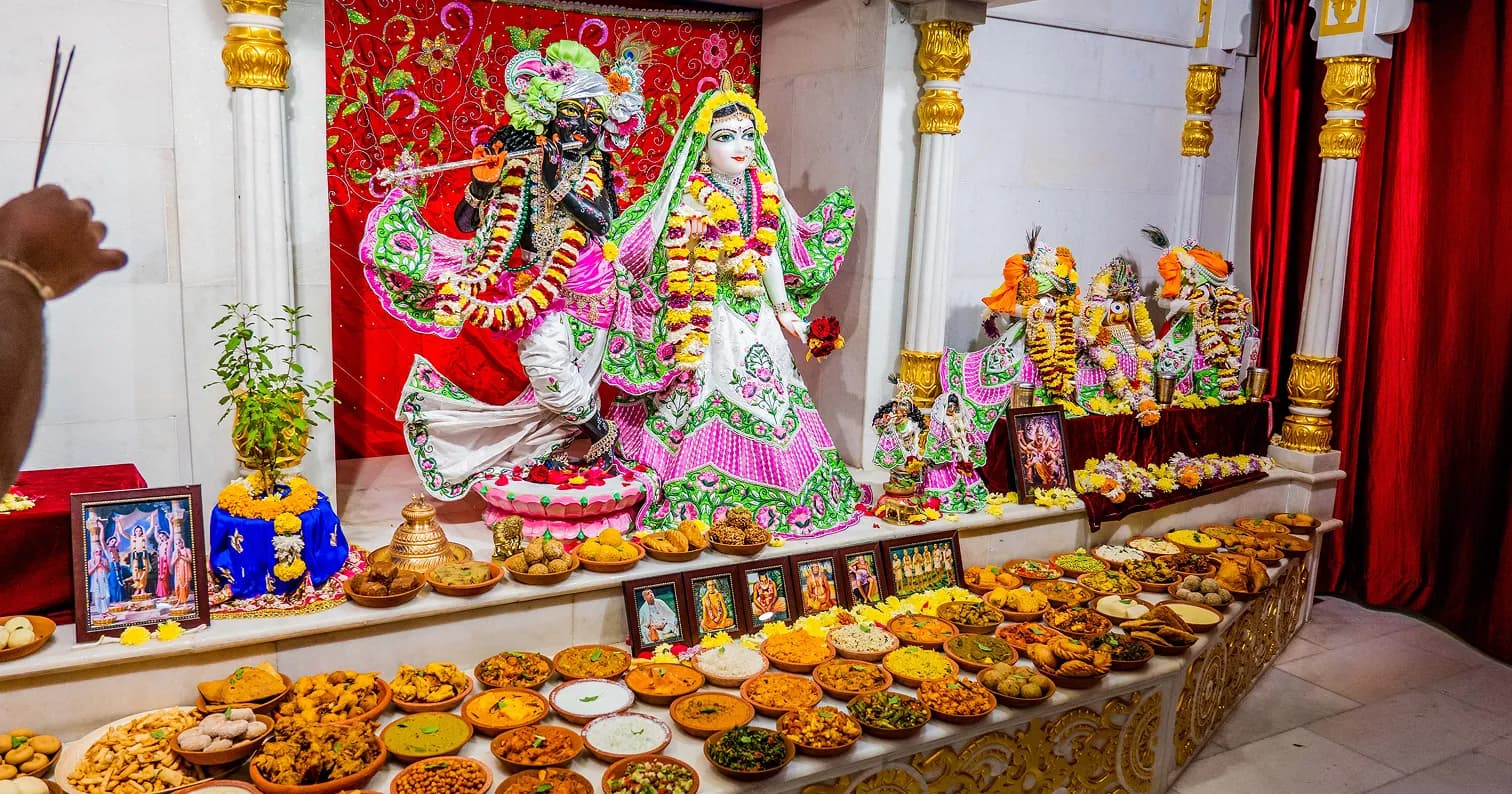 ISKCON Attapur temple video